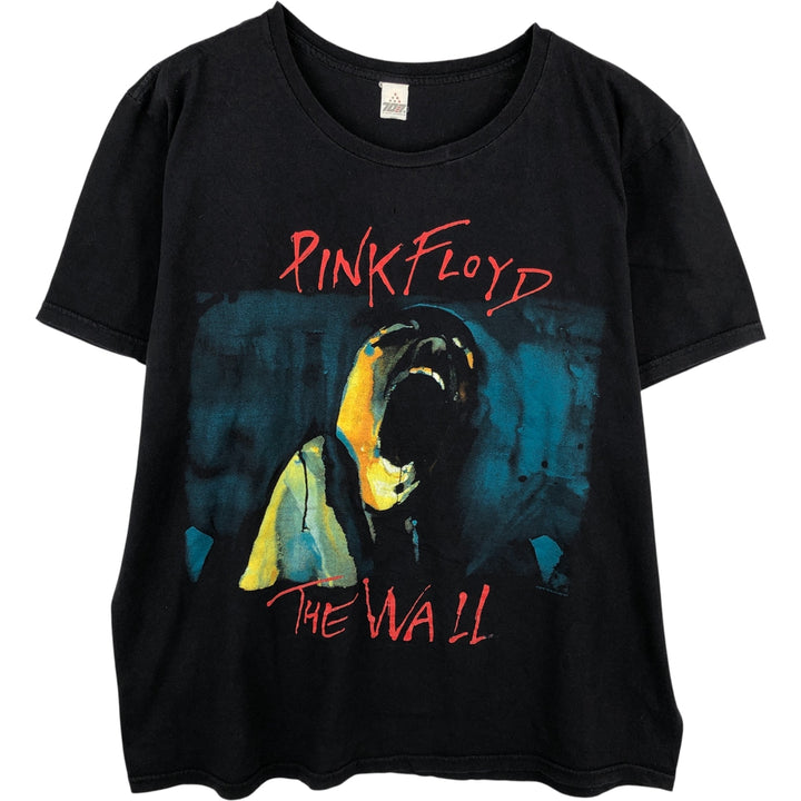 707 PINK FLOYD Pink Floyd Band T-Shirt, Men's Size Medium unclear black type Vintage Second Hand