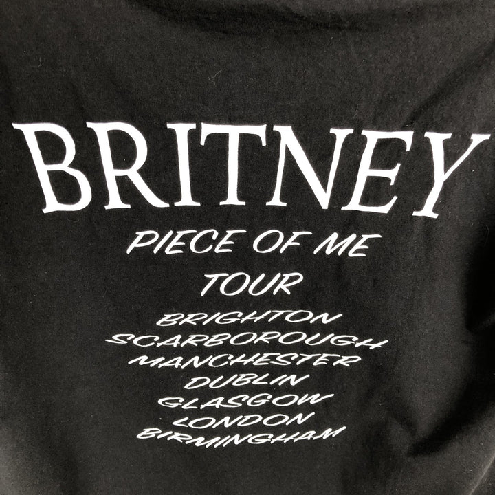 Fruit of the Loom Britney Spears Band T-Shirt, Men's Size Medium cotton black type Vintage Second Hand