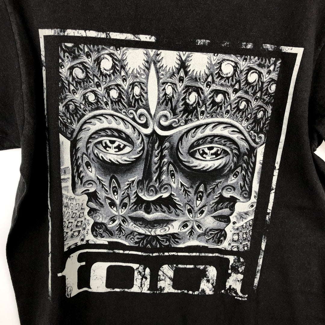 TOOL Band T-shirt, Men's M size cotton black type Vintage Second Hand