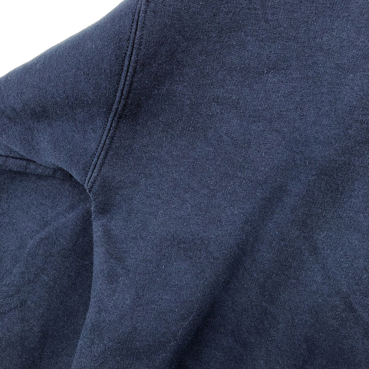 2000'S Reebok logo sweatshirt, men's size XL cotton navy blue type Vintage Second Hand