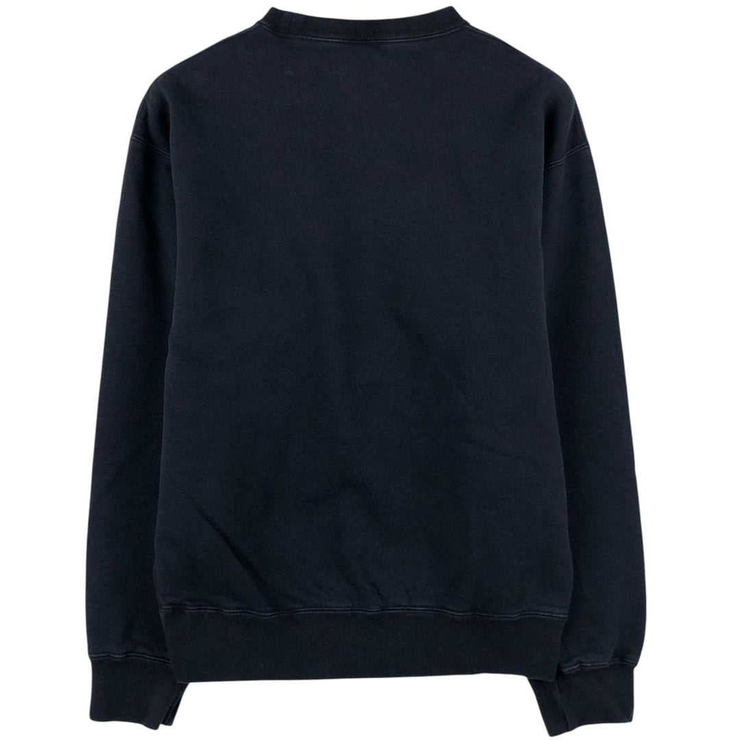 Nike One Point Logo Sweatshirt Trainer Men's XS cotton black type Vintage Second Hand