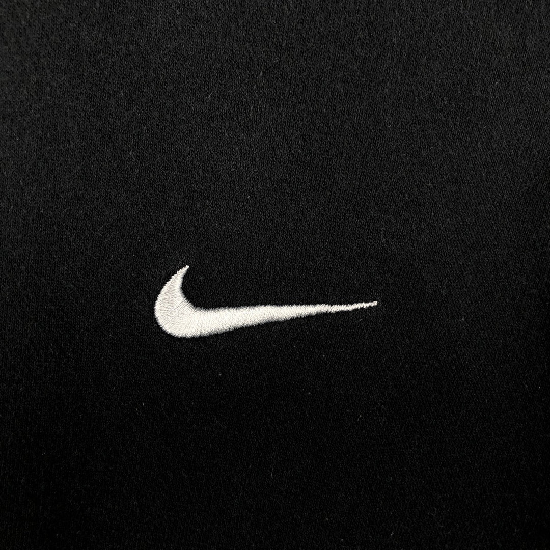 Nike One Point Logo Sweatshirt, Trainer, Men's M Size cotton black type Vintage Second Hand
