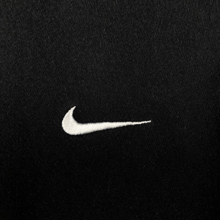 Nike One Point Logo Sweatshirt, Trainer, Men's M Size cotton black type Vintage Second Hand