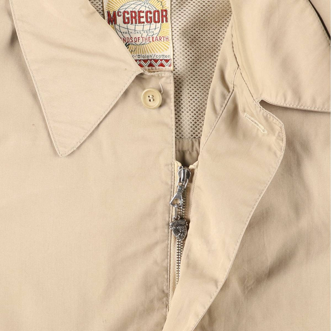 Vintage McGREGOR collared jacket from the 1960'S to 1970s, size M, men's size. unclear Beige type Vintage Second Hand