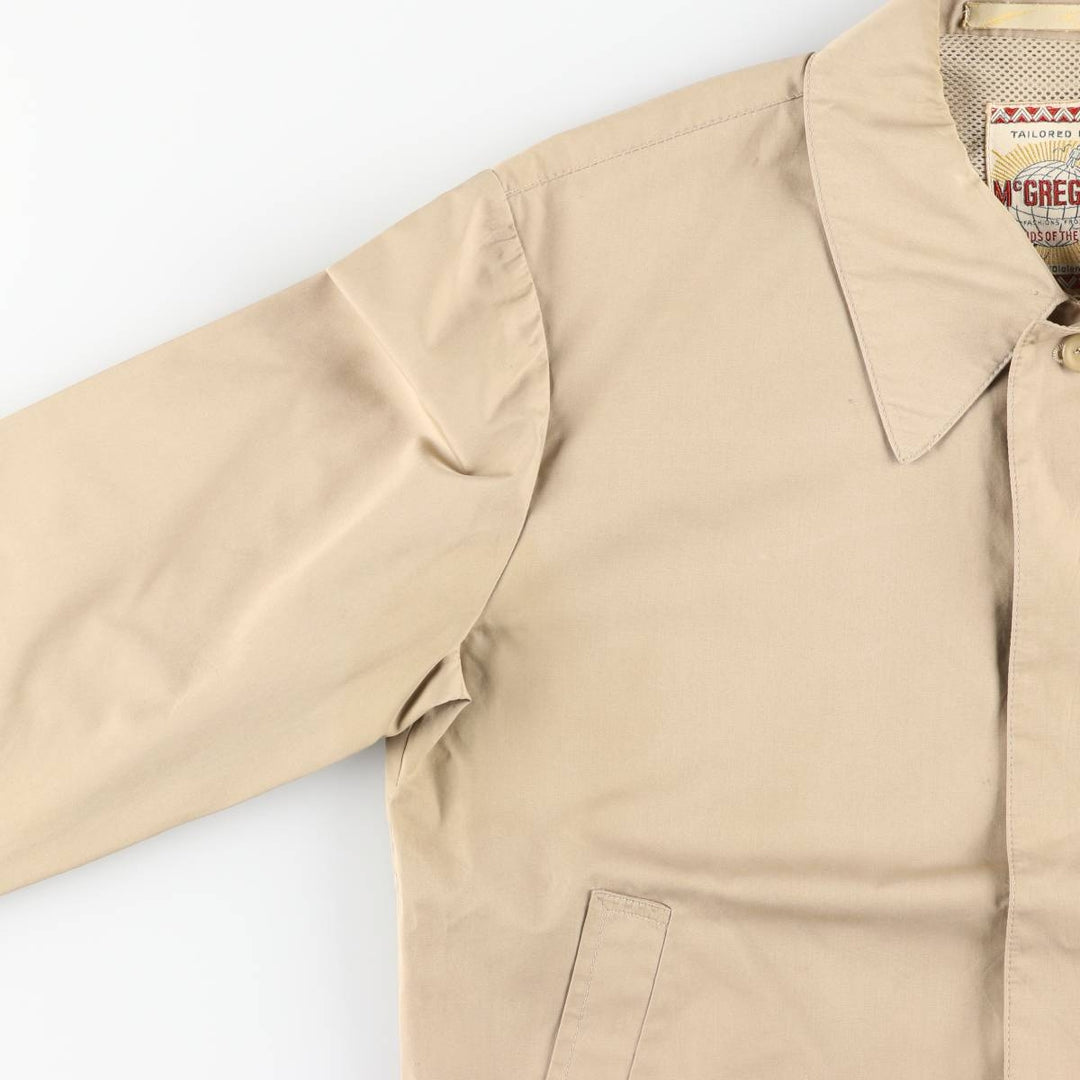 Vintage McGREGOR collared jacket from the 1960'S to 1970s, size M, men's size. unclear Beige type Vintage Second Hand