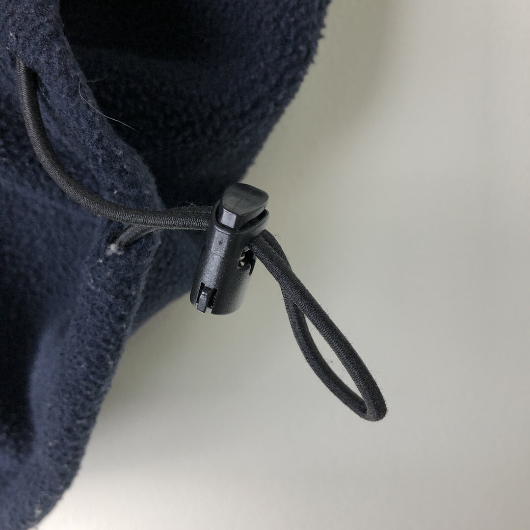 2000'S WOOLRICH Advertising Fleece Vest, Men's XL polyester navy blue type Vintage Second Hand