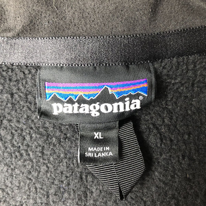 Patagonia Better Sweater Vest 25882FA19 Fleece Vest, Men's XL polyester black type Vintage Second Hand