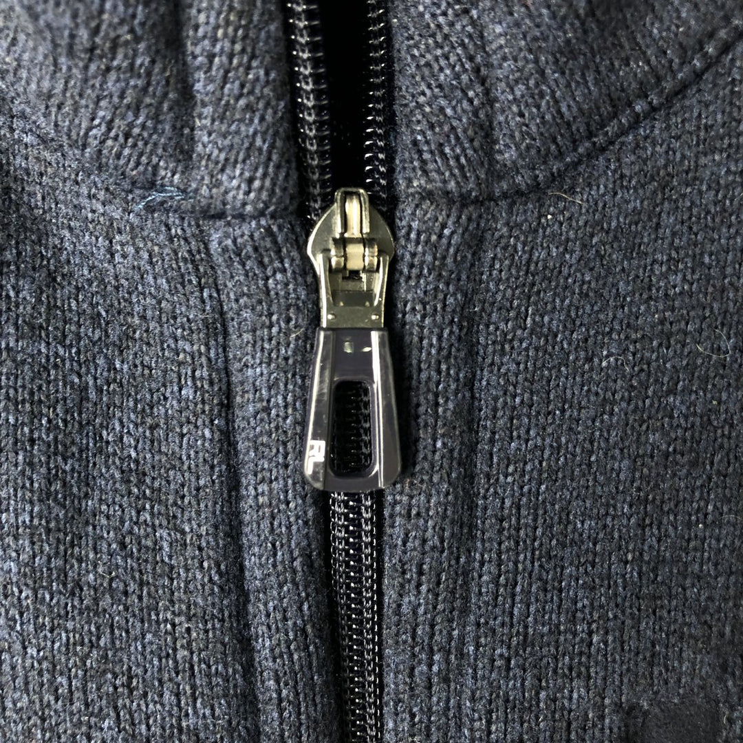 Ralph Lauren POLO RALPH LAUREN PERFORMANCE fleece vest, men's size L polyester navy blue type Vintage Second Hand