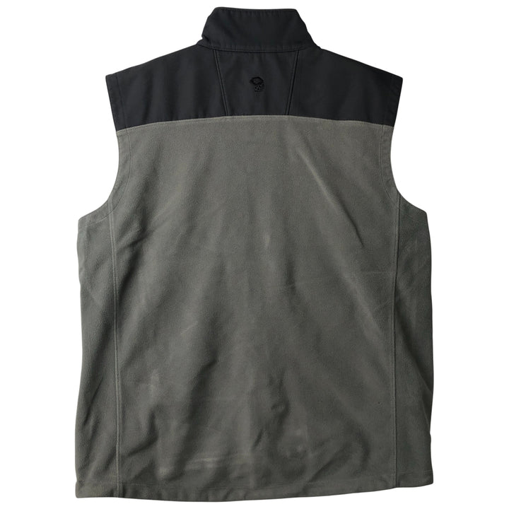 Mountain Hardwear Fleece Vest, Men's Size L polyester gray type Vintage Second Hand