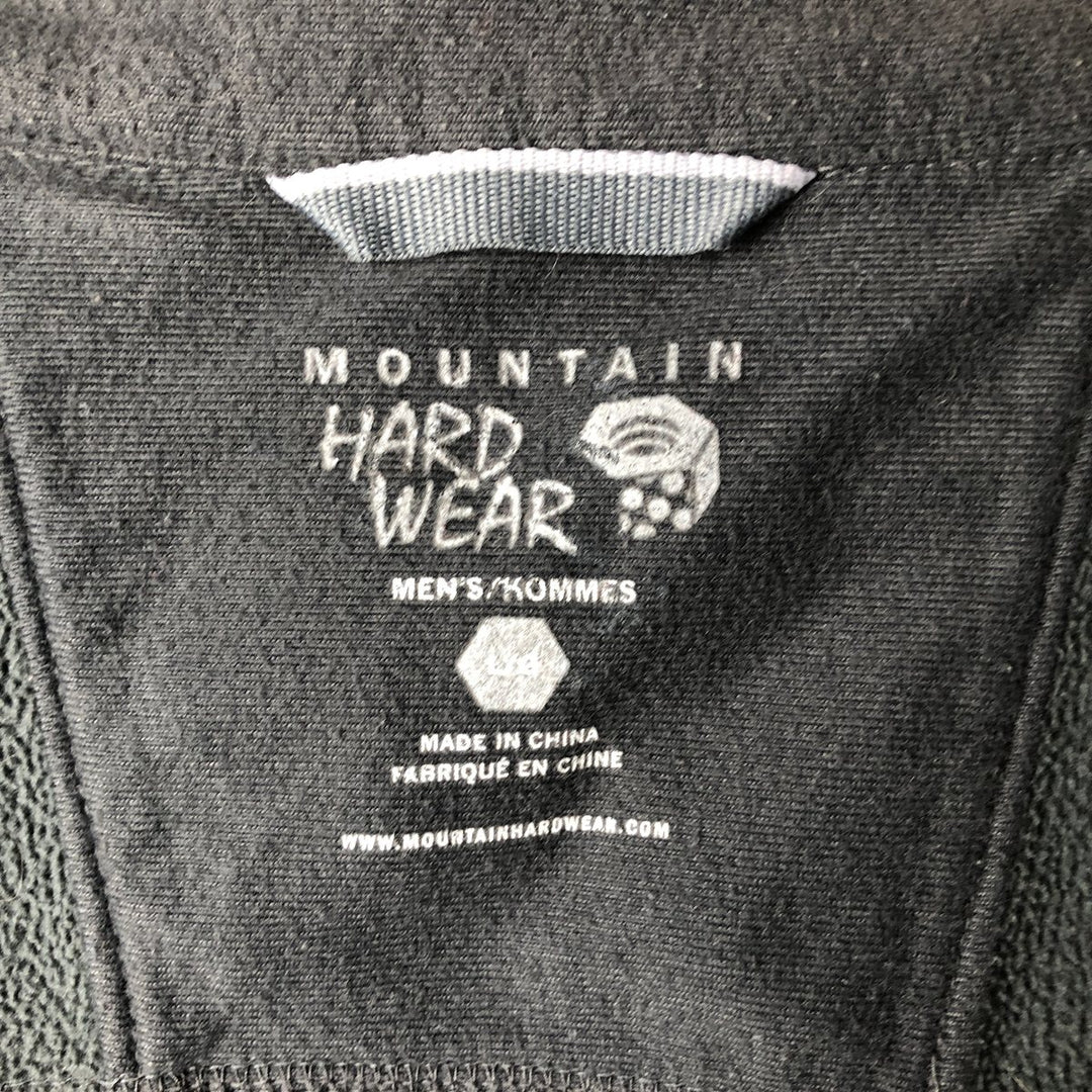 Mountain Hardwear Fleece Vest, Men's Size L polyester gray type Vintage Second Hand