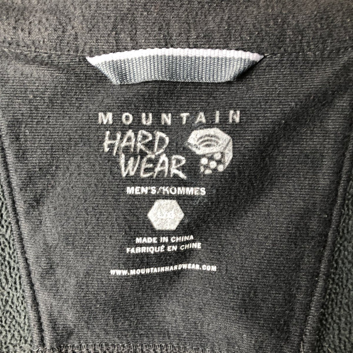 Mountain Hardwear Fleece Vest, Men's Size L polyester gray type Vintage Second Hand