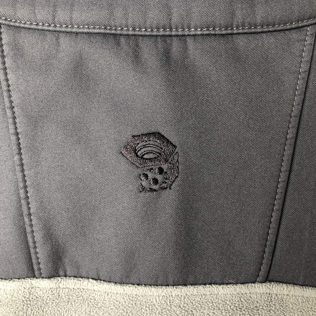Mountain Hardwear Fleece Vest, Men's Size L polyester gray type Vintage Second Hand