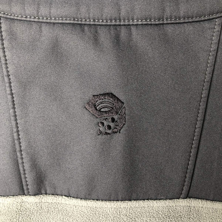 Mountain Hardwear Fleece Vest, Men's Size L polyester gray type Vintage Second Hand