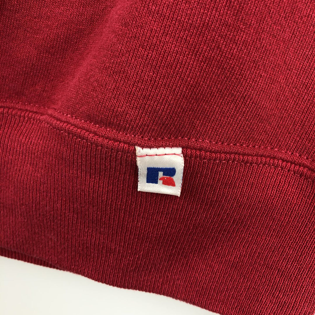 90'S Russell ATHLETIC NFL Washington Redskins Printed Sweatshirt, Made in USA, Men's Size L cotton red type Vintage Second Hand