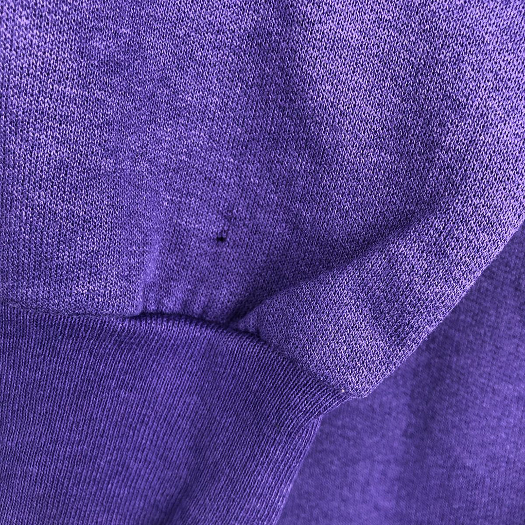 NFL Minnesota Vikings Print Sweatshirt, Made in USA, Men's Size XL unclear purple type Vintage Second Hand