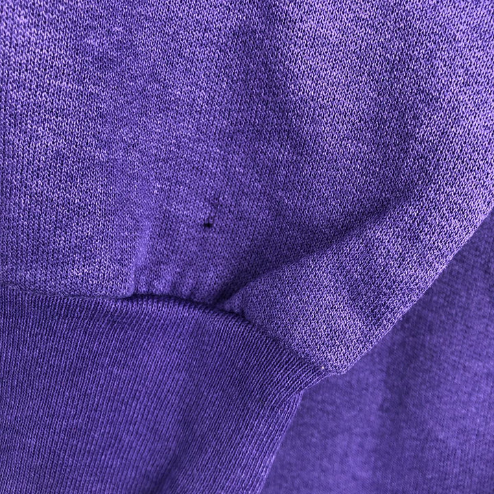 NFL Minnesota Vikings Print Sweatshirt, Made in USA, Men's Size XL unclear purple type Vintage Second Hand