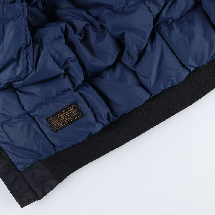 Vintage 1970s-1980'S Eddie Bauer Black Tag Goose Down Jacket, Men's Size XL Goose down (insulation) navy blue type Vintage Second Hand