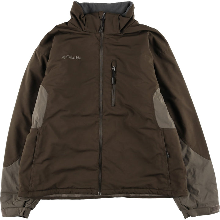 2000'S Columbia Padded Softshell Jacket, Men's XL polyester brown type Vintage Second Hand