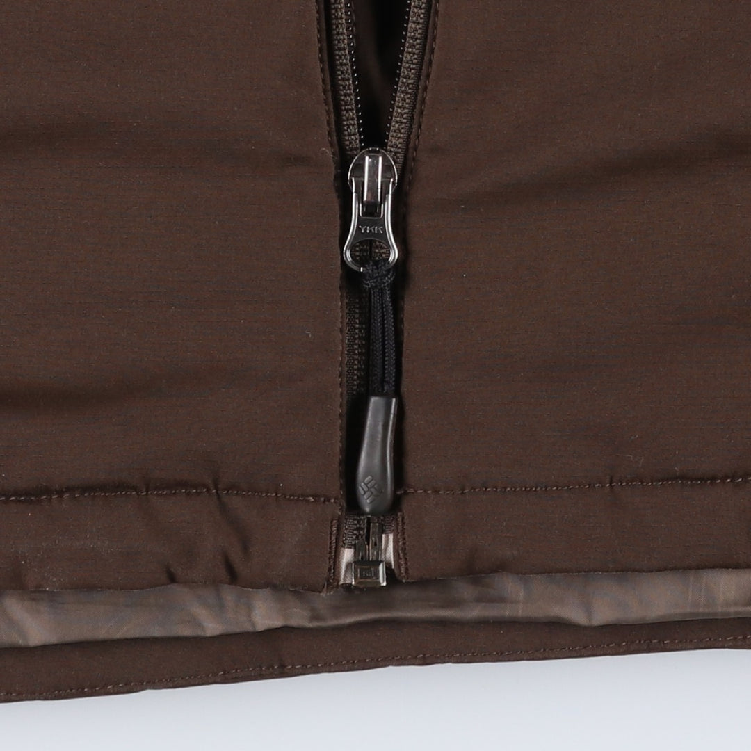 2000'S Columbia Padded Softshell Jacket, Men's XL polyester brown type Vintage Second Hand