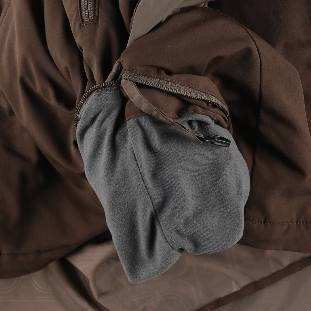 2000'S Columbia Padded Softshell Jacket, Men's XL polyester brown type Vintage Second Hand