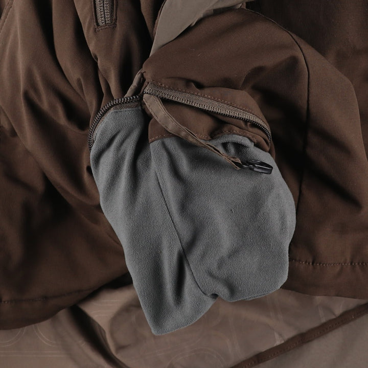 2000'S Columbia Padded Softshell Jacket, Men's XL polyester brown type Vintage Second Hand