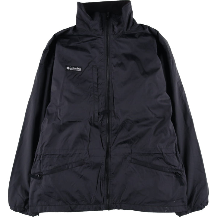 90s-00'S Columbia Nylon Jacket, Men's Size L Nylon black type Vintage Second Hand