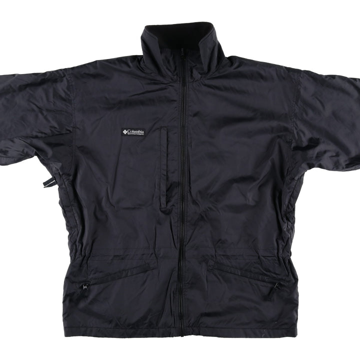 90s-00'S Columbia Nylon Jacket, Men's Size L Nylon black type Vintage Second Hand