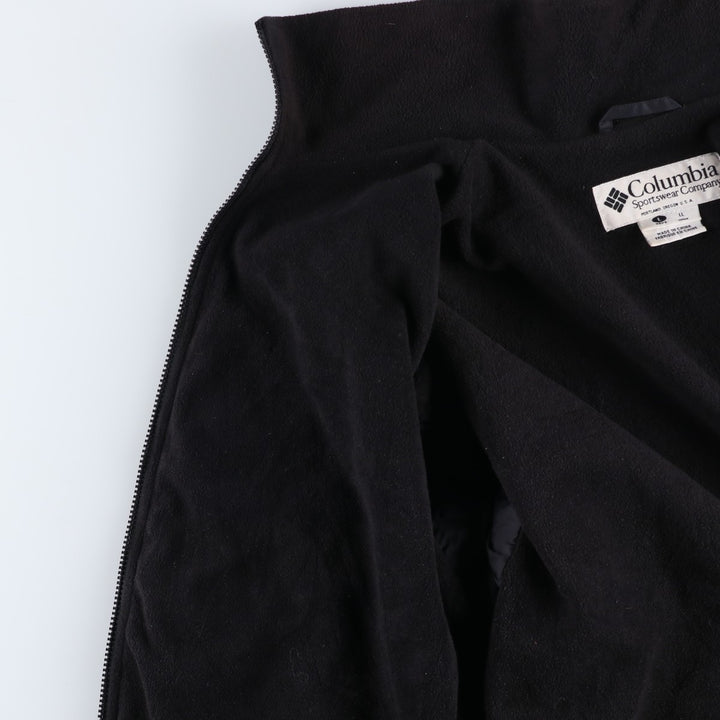 90s-00'S Columbia Nylon Jacket, Men's Size L Nylon black type Vintage Second Hand