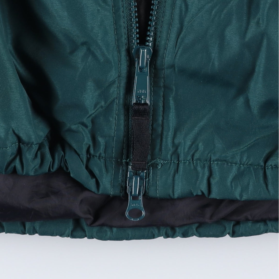 Columbia padded puffer jacket from the 90s-00s, men's size L. Nylon dark green Vintage Second Hand