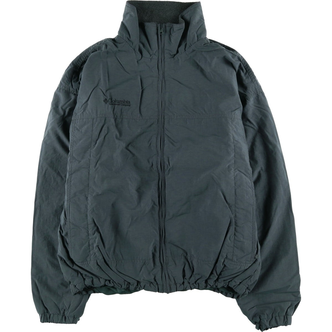 90s-00'S Columbia Men's XL Padded Puffer Jacket Nylon gray type Vintage Second Hand