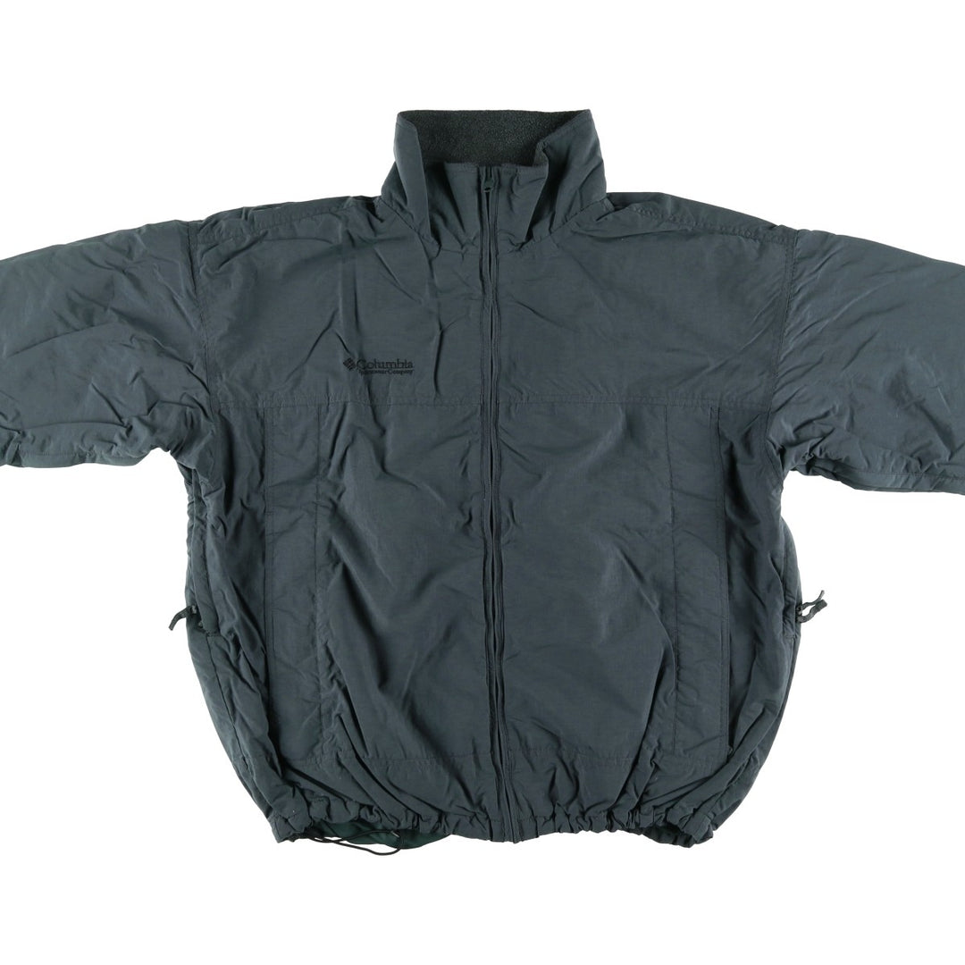 90s-00'S Columbia Men's XL Padded Puffer Jacket Nylon gray type Vintage Second Hand