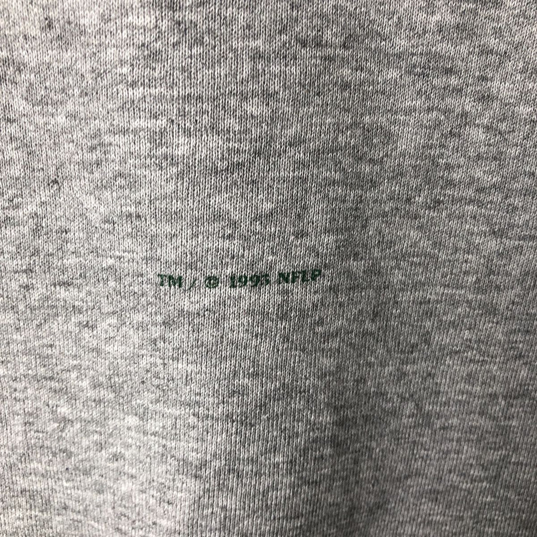 Vintage 90'S Lee SPORT NFL Green Bay Packers Print Sweatshirt, Men's Size L cotton gray type Vintage Second Hand