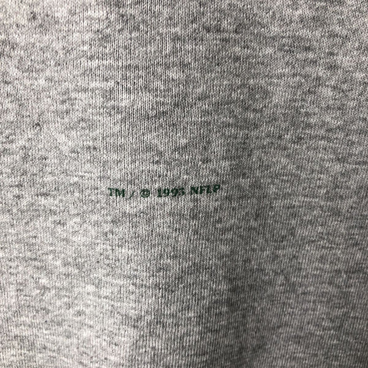 Vintage 90'S Lee SPORT NFL Green Bay Packers Print Sweatshirt, Men's Size L cotton gray type Vintage Second Hand