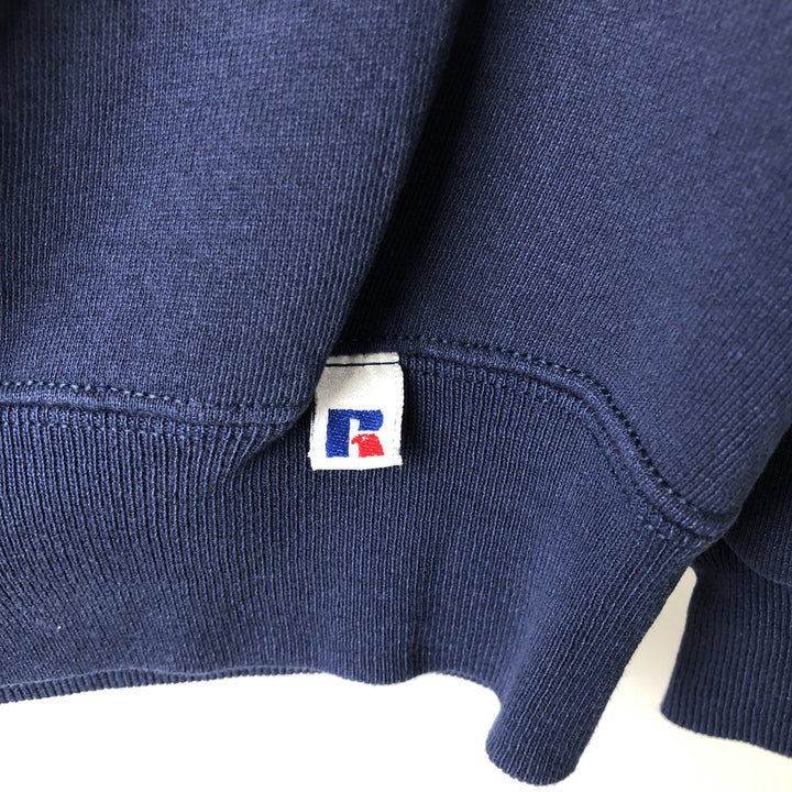 Vintage '90'S Russell NFL Dallas Cowboys Print Sweatshirt, Made in USA, Men's Size XL cotton navy blue type Vintage Second Hand
