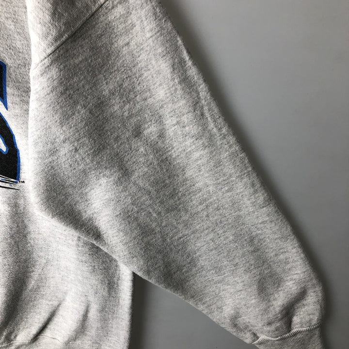 Vintage 90'S SALEM NFL Carolina Panthers Print Sweatshirt, Made in USA, Size M, Men's Size M cotton gray type Vintage Second Hand