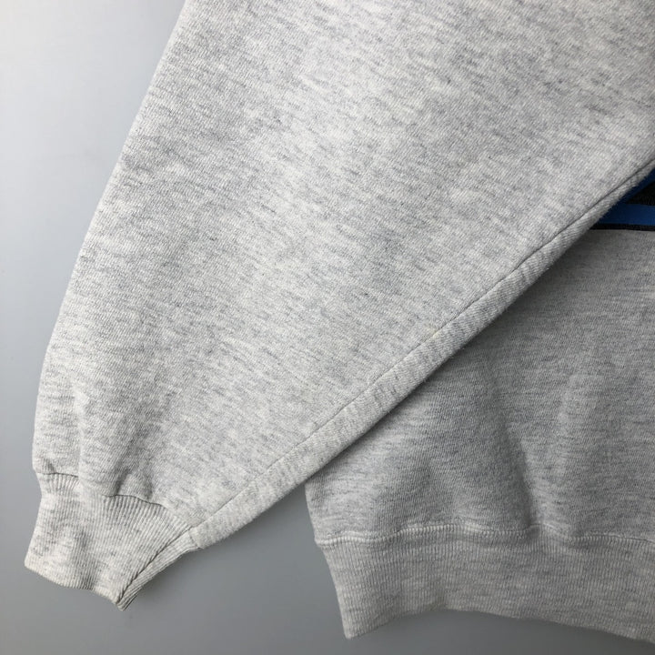 Vintage 90'S SALEM NFL Carolina Panthers Print Sweatshirt, Made in USA, Size M, Men's Size M cotton gray type Vintage Second Hand