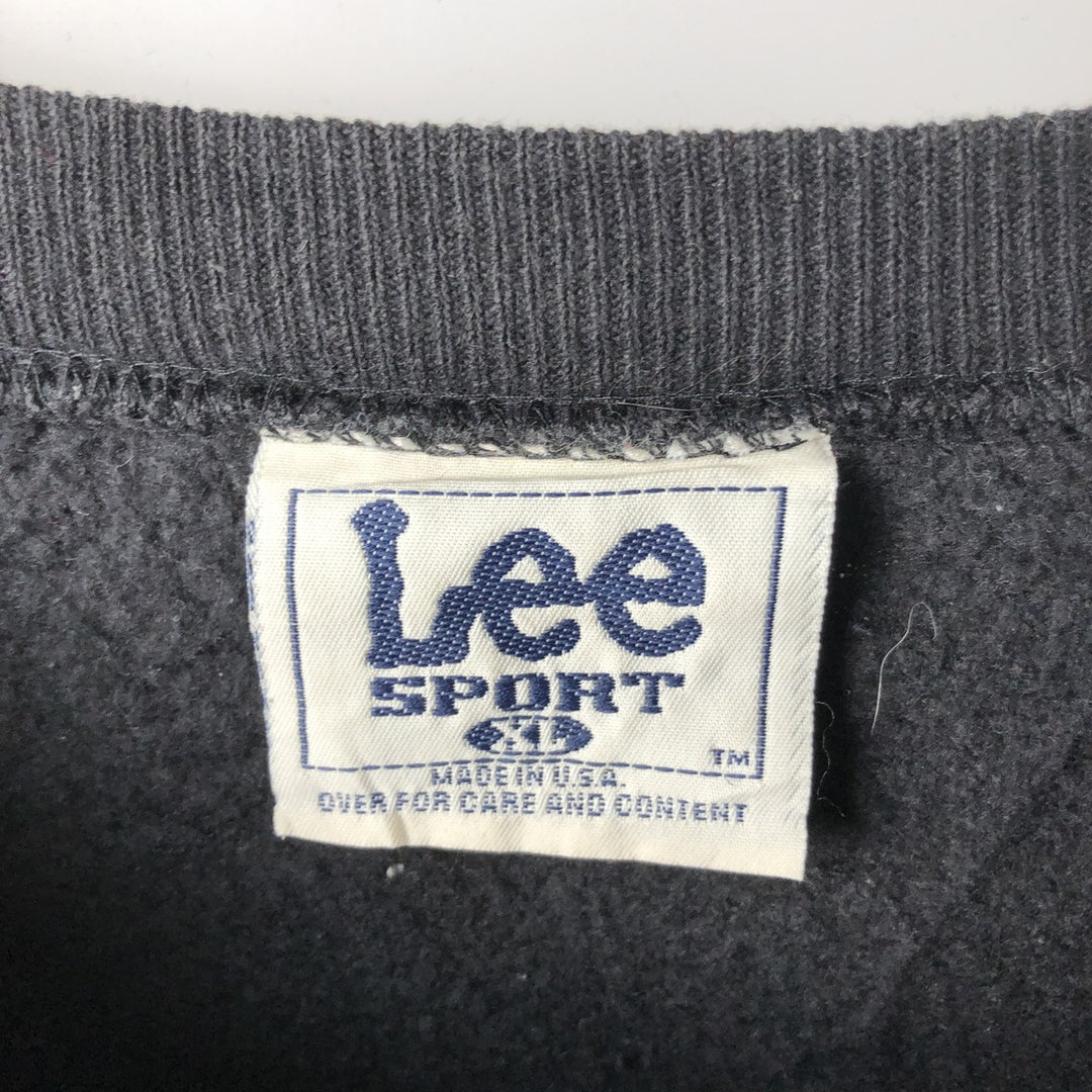 Vintage 90'S Lee SPORT NFL Green Bay Packers sweatshirt, Made in USA, Men's XL unclear black type Vintage Second Hand