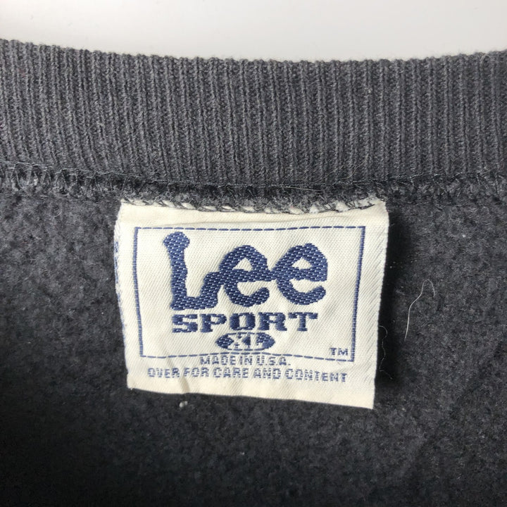 Vintage 90'S Lee SPORT NFL Green Bay Packers sweatshirt, Made in USA, Men's XL unclear black type Vintage Second Hand