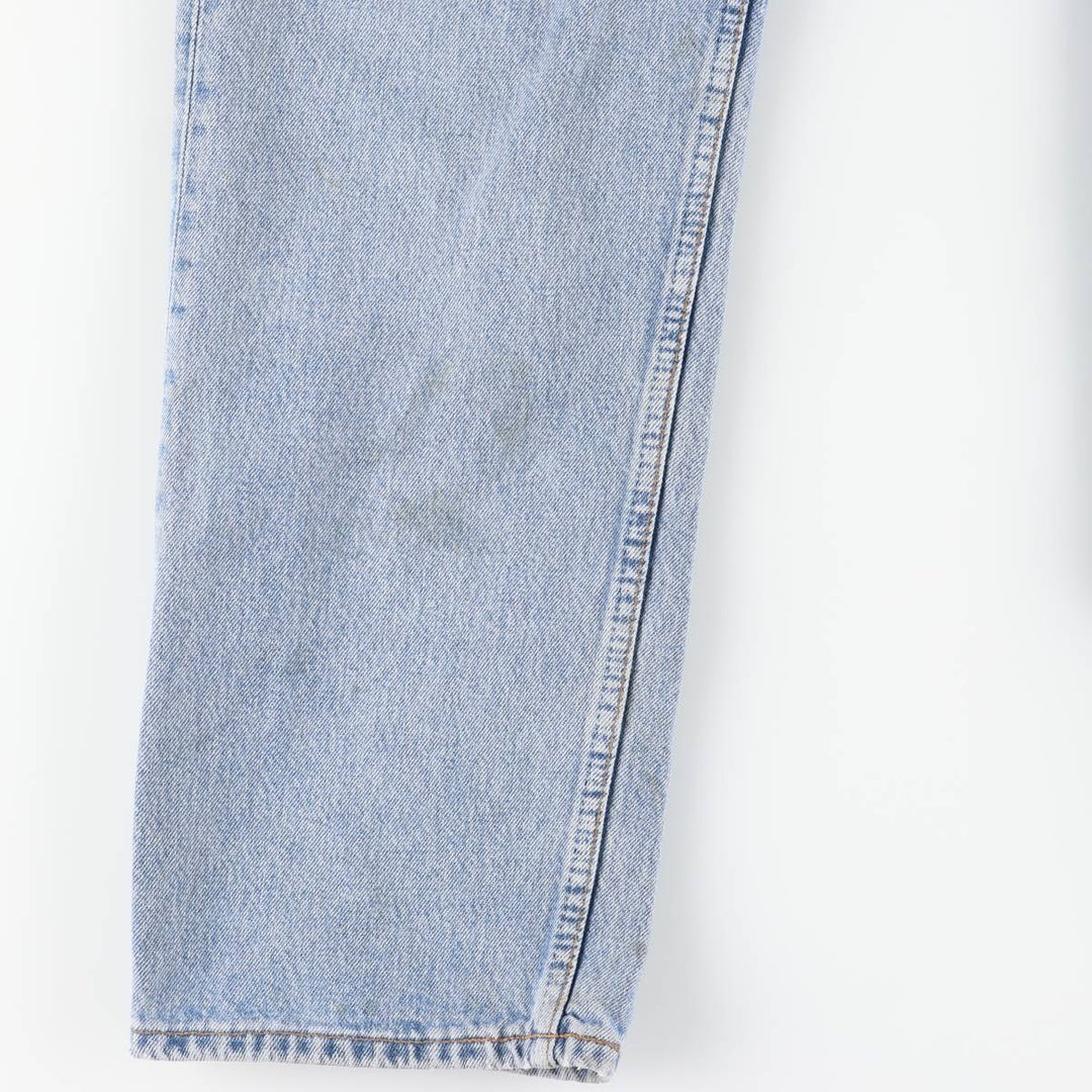 90'S Levi's 501-0193 Euro Model Straight Denim Pants, Men's, Size 34, Vintage cotton blue type Vintage Second Hand