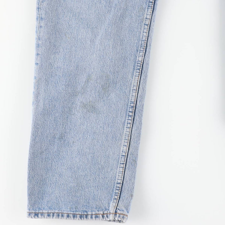 90'S Levi's 501-0193 Euro Model Straight Denim Pants, Men's, Size 34, Vintage cotton blue type Vintage Second Hand