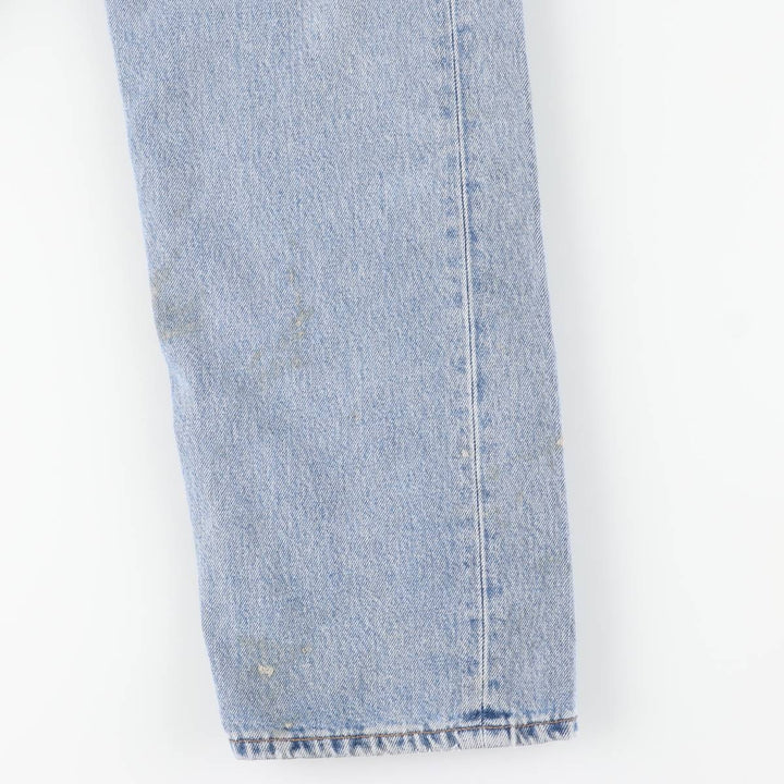 90'S Levi's 501-0193 Euro Model Straight Denim Pants, Men's, Size 34, Vintage cotton blue type Vintage Second Hand