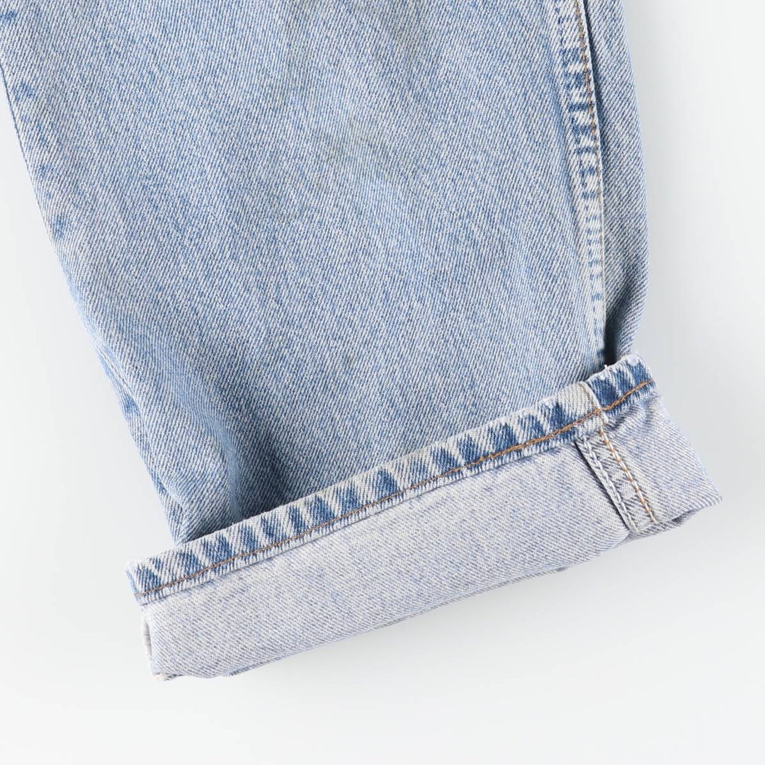 90'S Levi's 501-0193 Euro Model Straight Denim Pants, Men's, Size 34, Vintage cotton blue type Vintage Second Hand