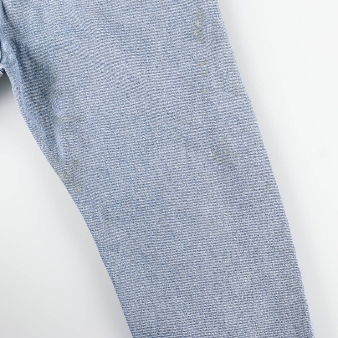 90'S Levi's 501-0193 Euro Model Straight Denim Pants, Men's, Size 34, Vintage cotton blue type Vintage Second Hand