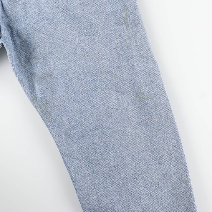 90'S Levi's 501-0193 Euro Model Straight Denim Pants, Men's, Size 34, Vintage cotton blue type Vintage Second Hand