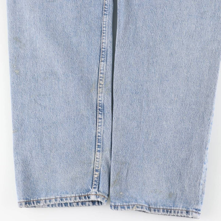 90'S Levi's 501-0193 Euro Model Straight Denim Pants, Men's, Size 34, Vintage cotton blue type Vintage Second Hand