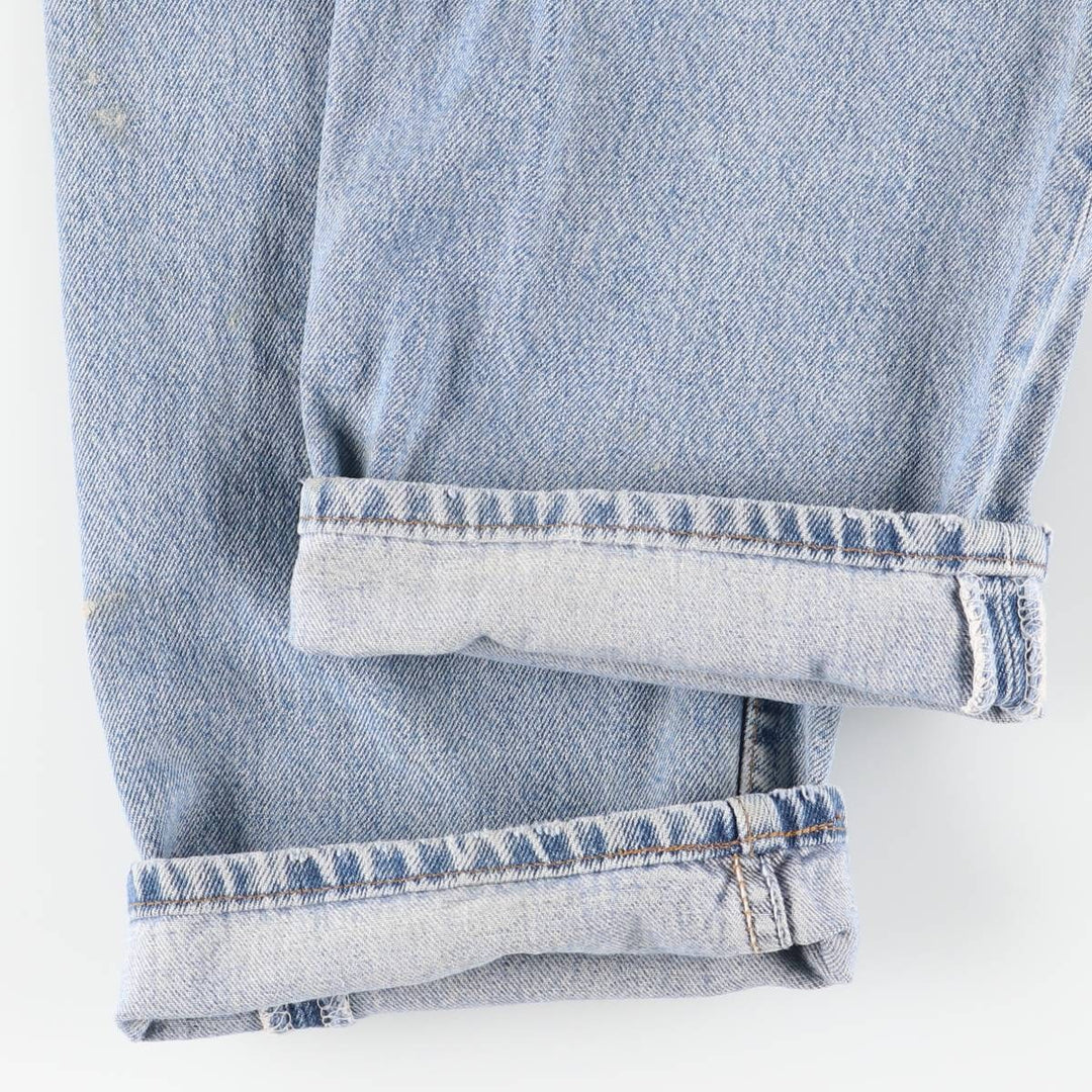 90'S Levi's 501-0193 Euro Model Straight Denim Pants, Men's, Size 34, Vintage cotton blue type Vintage Second Hand