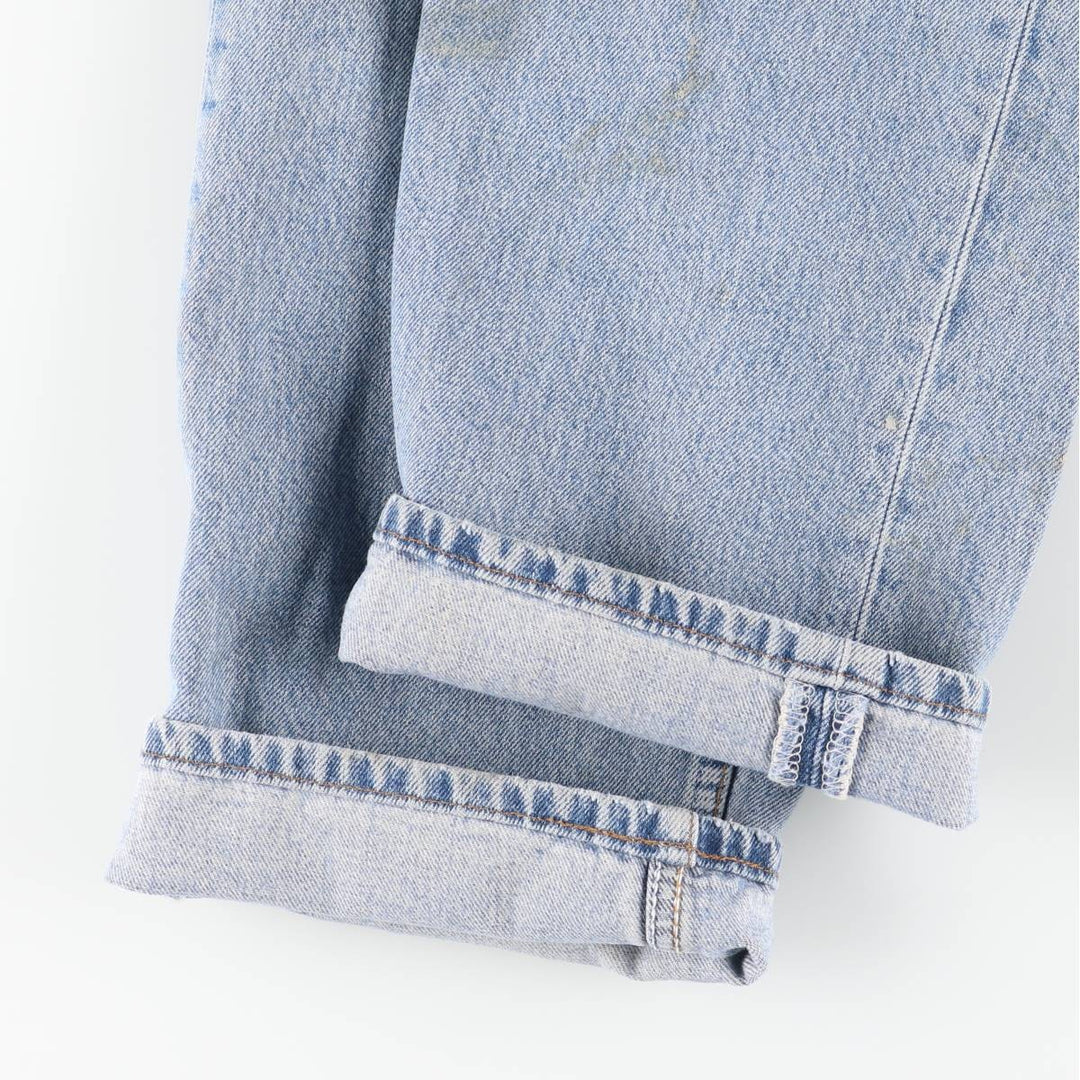 90'S Levi's 501-0193 Euro Model Straight Denim Pants, Men's, Size 34, Vintage cotton blue type Vintage Second Hand