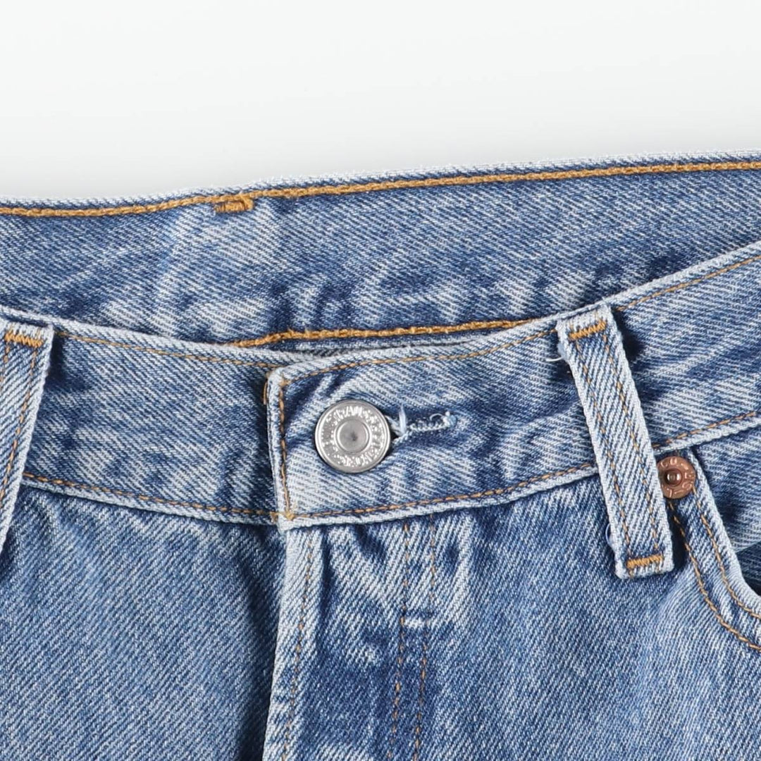 00'S Levi's 501-0193 Straight Denim Pants for Men, Size W32 cotton blue type Vintage Second Hand