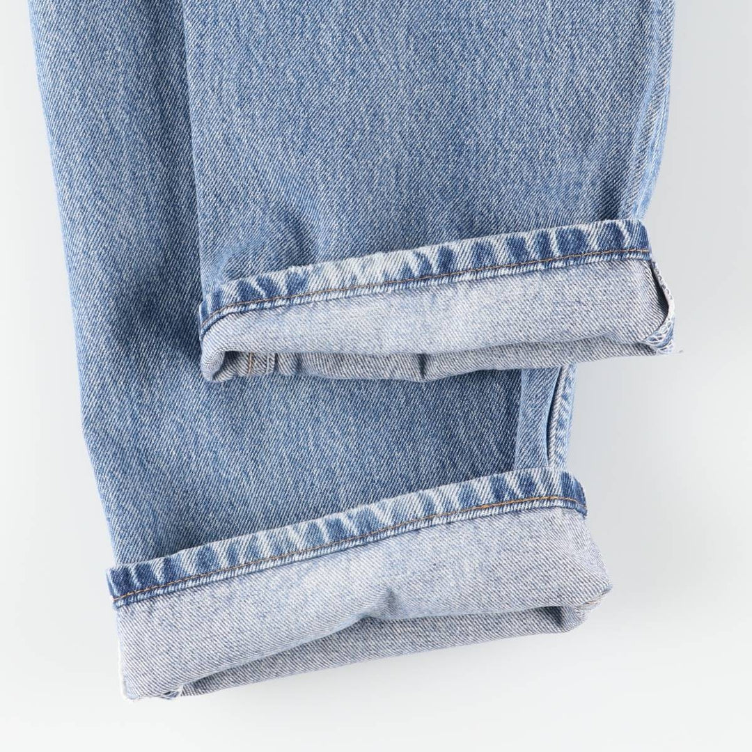 00'S Levi's 501-0193 Straight Denim Pants for Men, Size W32 cotton blue type Vintage Second Hand