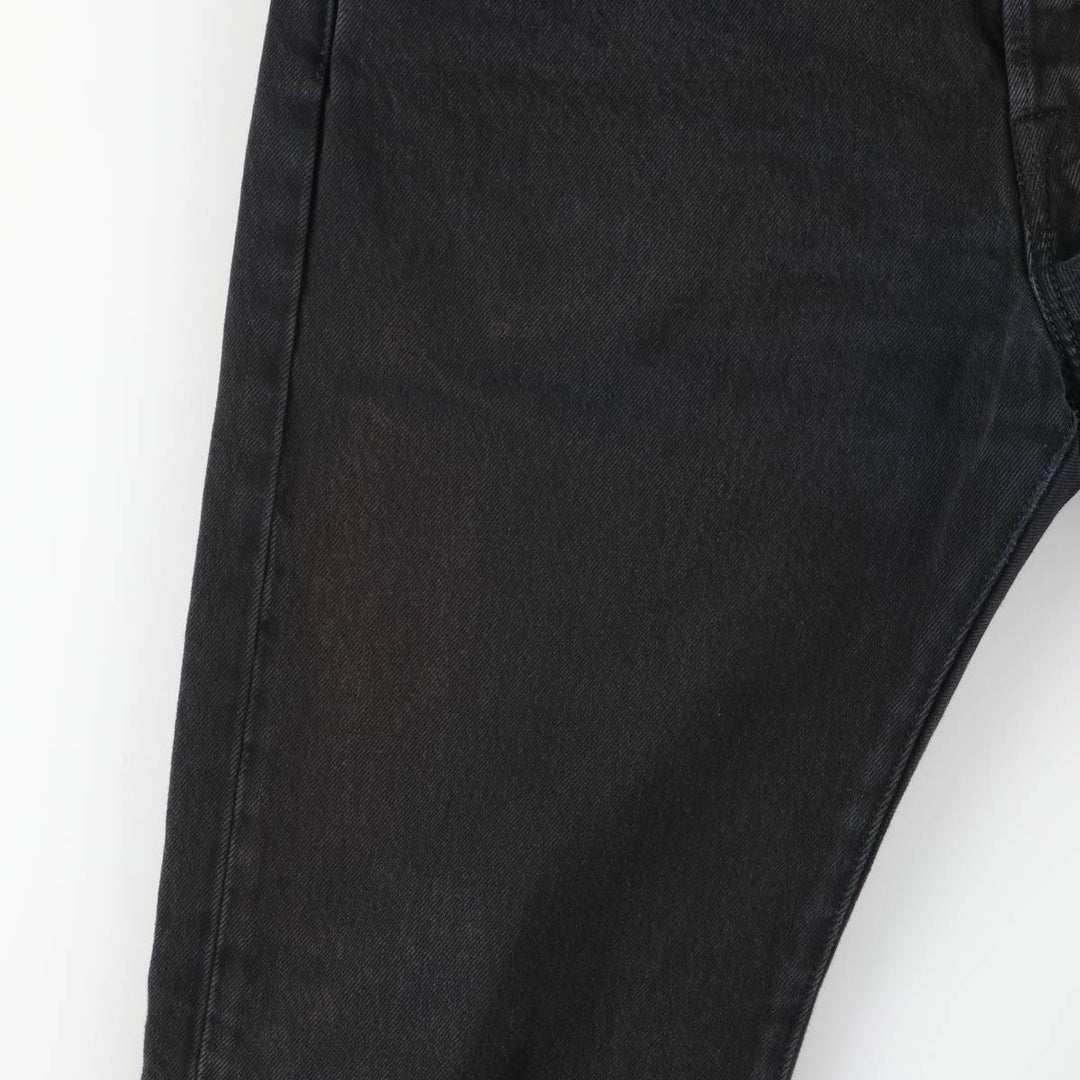 Levi's 501 Black Denim Straight Denim Pants for Men, W33 equivalent cotton black type Vintage Second Hand